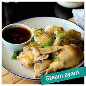 Resep Steam ayam